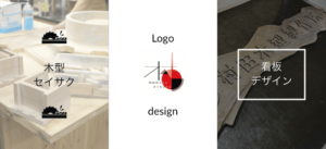 ロゴデザイン、看板製作、木型製作サービス紹介